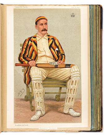 (CARICATURE). Vanity Fair. Approximately 230 chromolithographed caricature plates.